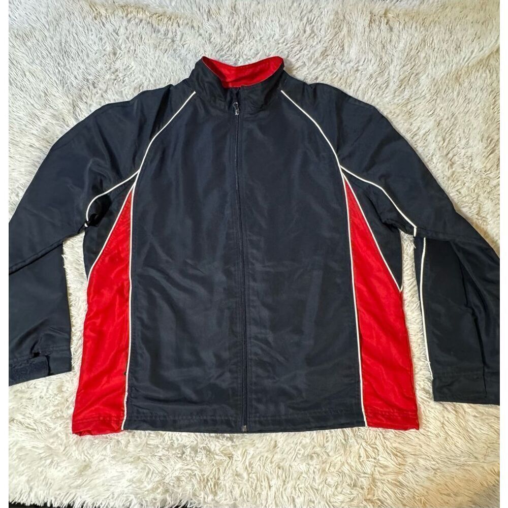 Men North end full zip techo lite navy jacket ezem system  L